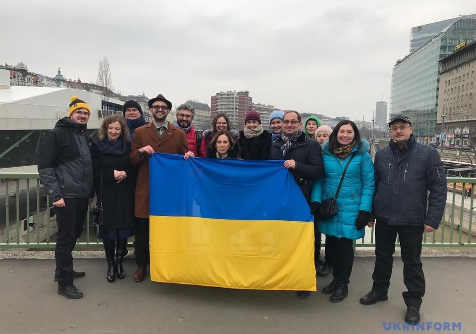 Мурлики взяли участь у святкуванні Акту Злуки у Відні