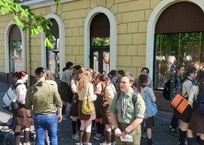 Мурлики зі зграї "Рисі" взяли участь у відзначенні ДППП у Мукачеві